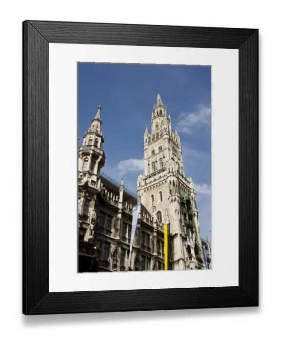 Framed Print : GERMANY, Bayern-Bavaria, Munich. New Town Hall Framed Print : GERMANY, Bayern-Bavaria, Munich. New Town Hall