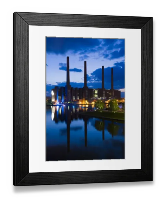 Framed Print : GERMANY, Niedersachsen, Wolfsburg. Autostadt, VW factory