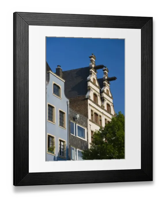 Framed Print : Germany, Nordrhein-Westfalen, Cologne. Old Town, buildings