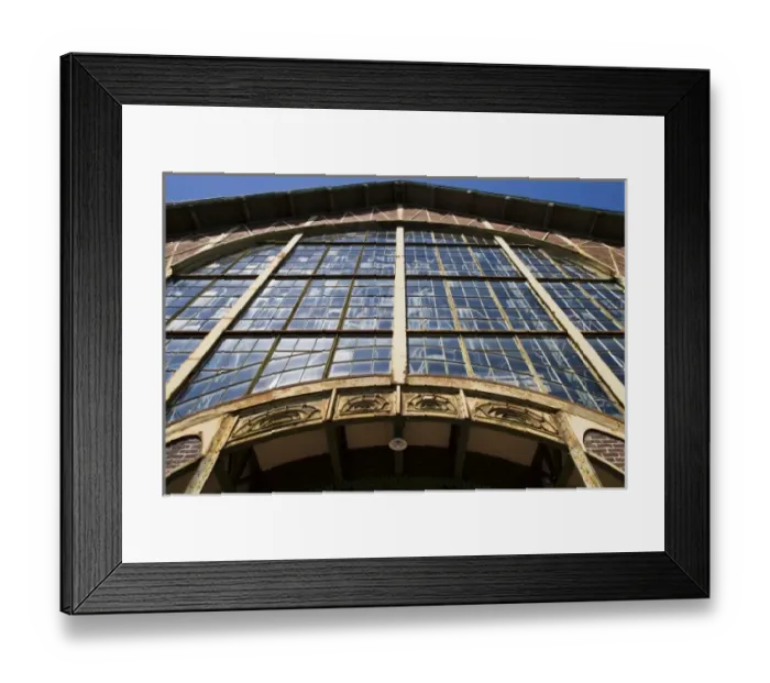 Framed Print : Germany, Nordrhein-Westfalen, Ruhr Basin, Dortmund. LWL Industrial Museum, Zollern Colliery