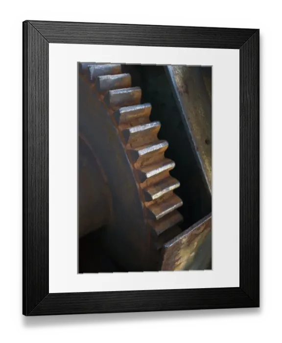Framed Print : Germany, Nordrhein-Westfalen, Ruhr Basin, Duisburg. North Duisburg Landscape Park