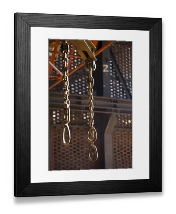 Framed Print : Germany, Nordrhein-Westfalen, Ruhr Basin, Duisburg. North Duisburg Landscape Park