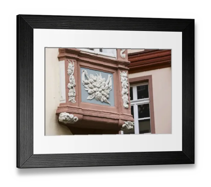 Framed Print : Germany, Rheinland-Pfaltz, Koblenz. Detail of the 17th century Four Towers buildings Framed Print : Germany, Rheinland-Pfaltz, Koblenz. Detail of the 17th century Four Towers buildings