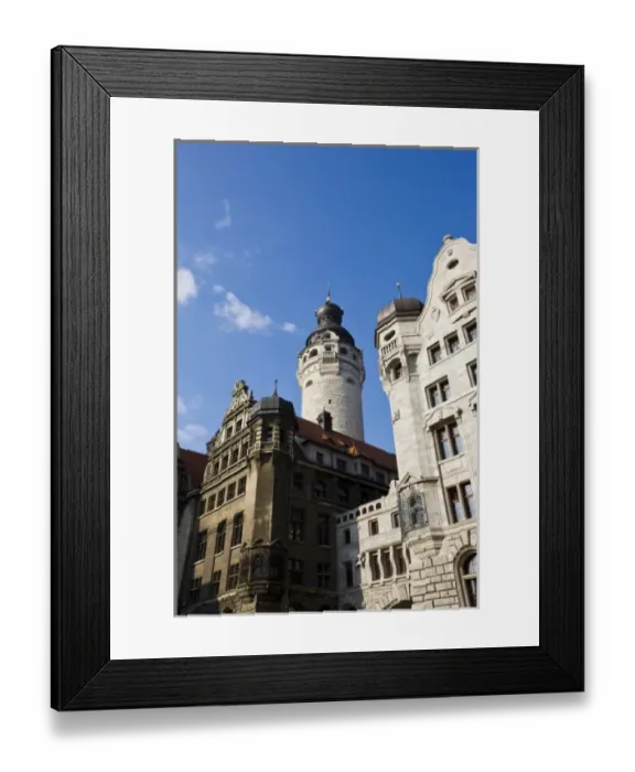 Framed Print : Germany, Sachsen, Leipzig. New Town Hall Framed Print : Germany, Sachsen, Leipzig. New Town Hall