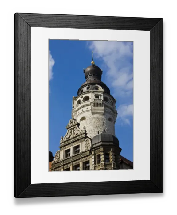 Framed Print : Germany, Sachsen, Leipzig. New Town Hall Framed Print : Germany, Sachsen, Leipzig. New Town Hall