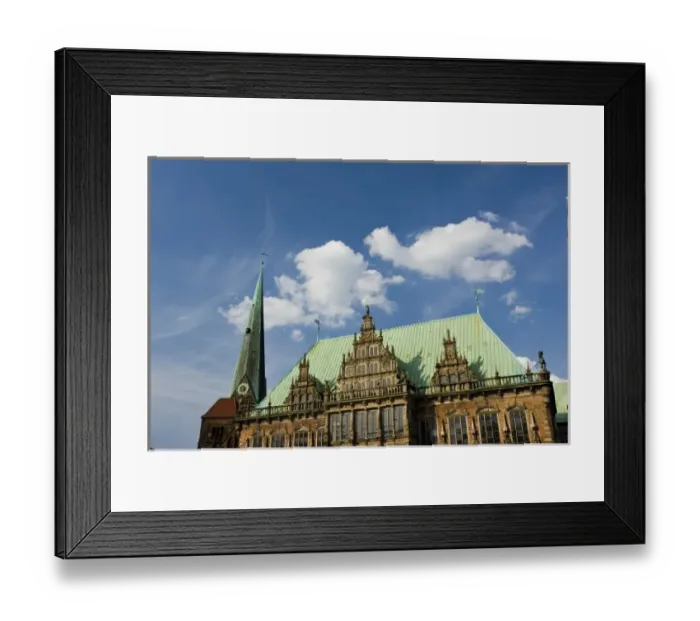 Framed Print : Germany, State of Bremen, Bremen. Rathaus, Town Hall Framed Print : Germany, State of Bremen, Bremen. Rathaus, Town Hall