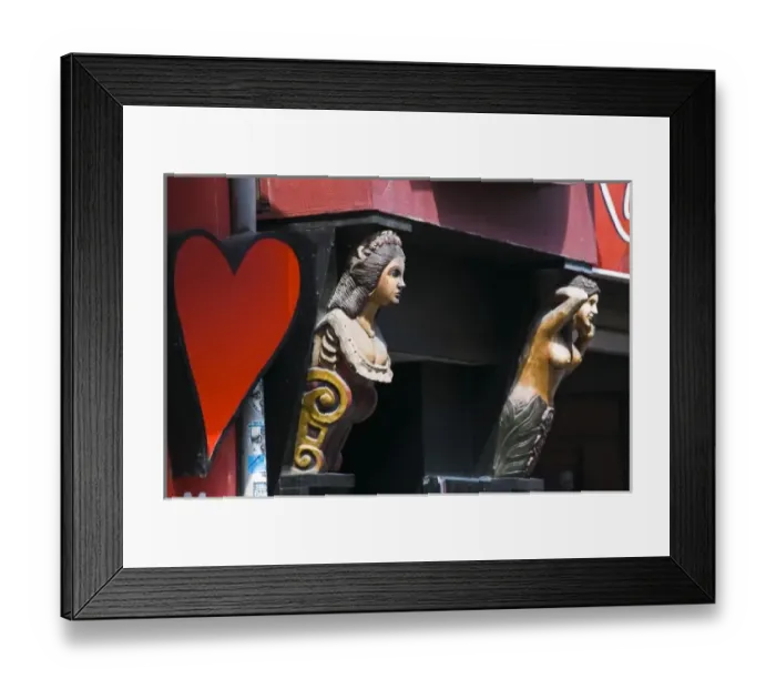 Framed Print : Germany, State of Hamburg, Hamburg. St. Pauli Red Light District, sailors bar Framed Print : Germany, State of Hamburg, Hamburg. St. Pauli Red Light District, sailors bar
