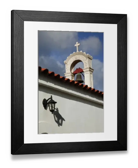 Framed Print : Bell tower, Crete, Greece Framed Print : Bell tower, Crete, Greece