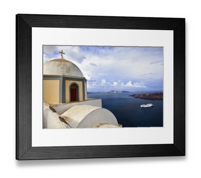 Framed Print : Imerovigli, Santorini, Greece Framed Print : Imerovigli, Santorini, Greece