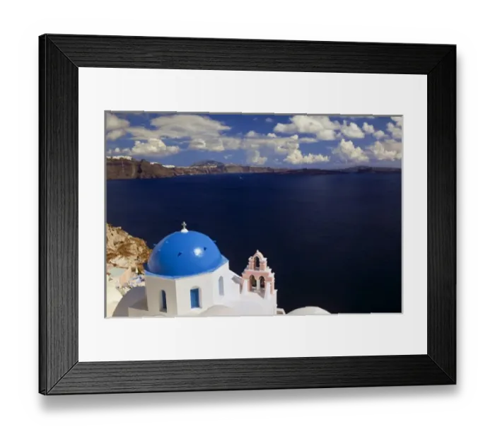 Framed Print : Oia, Santorini, Greece Framed Print : Oia, Santorini, Greece