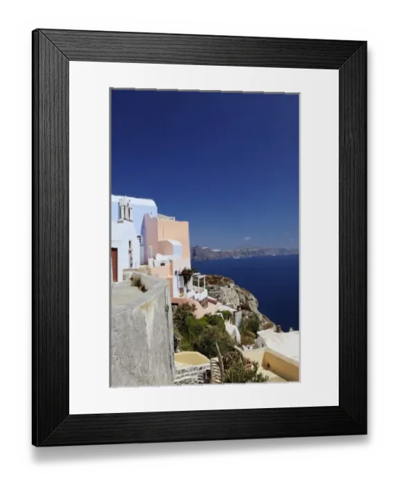 Framed Print : Oia, Santorini, Greece Framed Print : Oia, Santorini, Greece