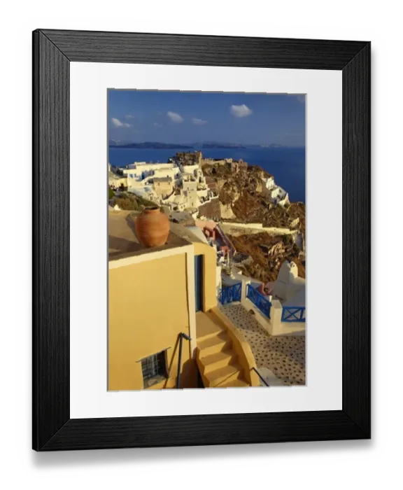 Framed Print : Oia, Santorini, Greece Framed Print : Oia, Santorini, Greece