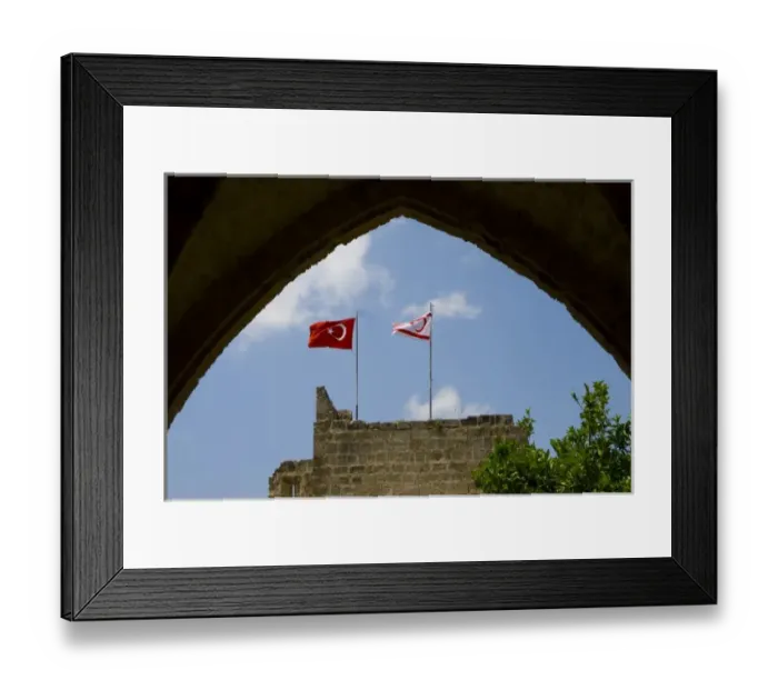 Framed Print : Cyprus, Bellapais, Gothic Abbey Framed Print : Cyprus, Bellapais, Gothic Abbey