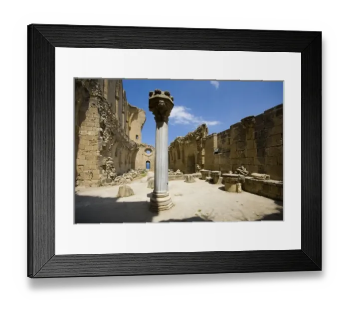 Framed Print : Cyprus, Bellapais, Gothic Abbey