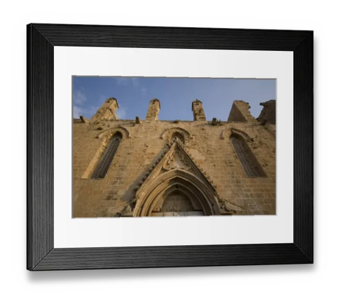 Framed Print : Cyprus, Famagosta, Sinan Pasa mosque, former st Peter and St Paul cathedral Framed Print : Cyprus, Famagosta, Sinan Pasa mosque, former st Peter and St Paul cathedral
