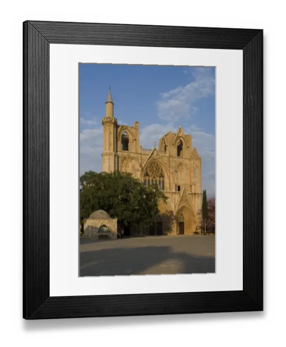 Framed Print : Cyprus, Famagosta, Lala Mustafa Pasha Mosque, former St Nicholas Cathedral Framed Print : Cyprus, Famagosta, Lala Mustafa Pasha Mosque, former St Nicholas Cathedral
