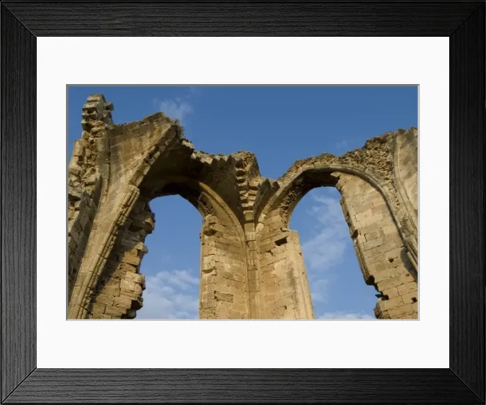 Framed Print : Cyprus, Famagosta, St Francis church