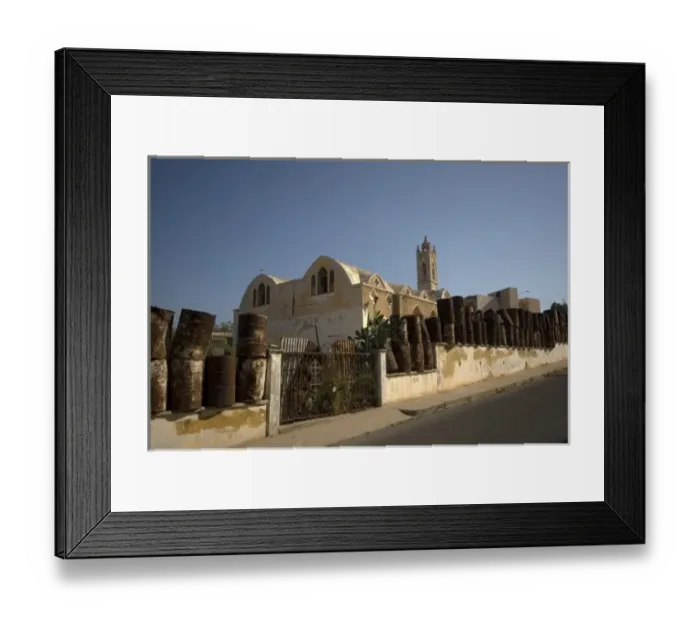 Framed Print : Cyprus, Famagosta, Maras or Varosha district, , buffer area close to visitors under Un control Framed Print : Cyprus, Famagosta, Maras or Varosha district, , buffer area close to visitors under Un control