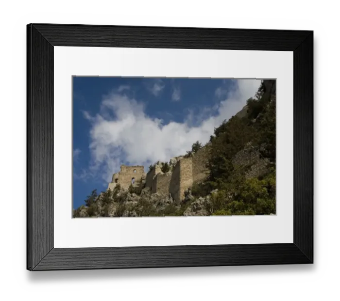 Framed Print : Cyprus, Buffavento castle Framed Print : Cyprus, Buffavento castle