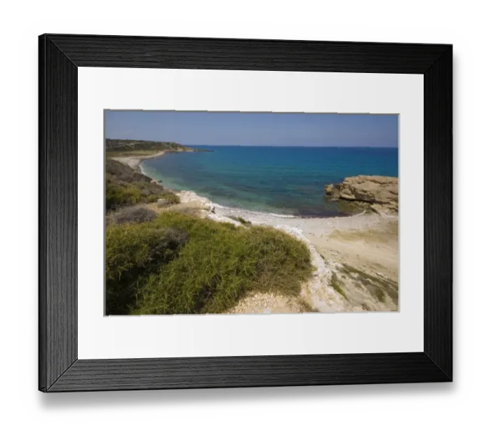 Framed Print : Cyprus, north coast, beach near Mersinlik Framed Print : Cyprus, north coast, beach near Mersinlik