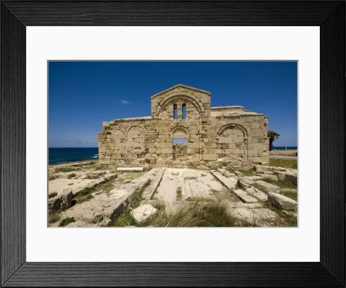 Framed Print : Cyprus, Karpas peninsula, Dipkarpaz, Ayios Philon church Framed Print : Cyprus, Karpas peninsula, Dipkarpaz, Ayios Philon church