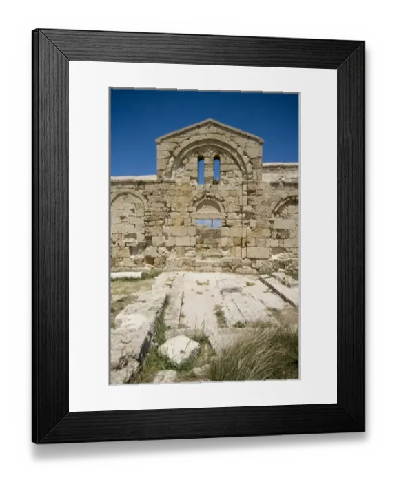 Framed Print : Cyprus, Karpas peninsula, Dipkarpaz, Ayios Philon church