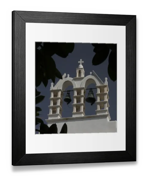 Framed Print : Greece, Paros, Parikia. Bell tower at the entrance to the Church of One Hundred Gates Framed Print : Greece, Paros, Parikia. Bell tower at the entrance to the Church of One Hundred Gates