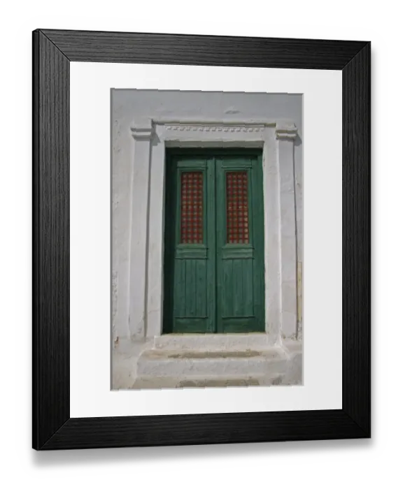 Framed Print : Greece, Amorgos, Chora. Doorway to a nineteenth century Neo- Classical house Framed Print : Greece, Amorgos, Chora. Doorway to a nineteenth century Neo- Classical house