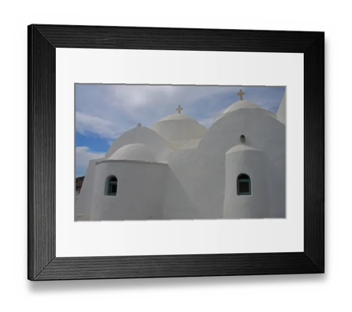 Framed Print : Greece, Sifnos, Vathi. Dramatic light on rear of traditional Greek Orthodox church Framed Print : Greece, Sifnos, Vathi. Dramatic light on rear of traditional Greek Orthodox church