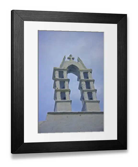 Framed Print : Greece, Amorgos, Chora. Steeple of a Greek Orthodox church Framed Print : Greece, Amorgos, Chora. Steeple of a Greek Orthodox church