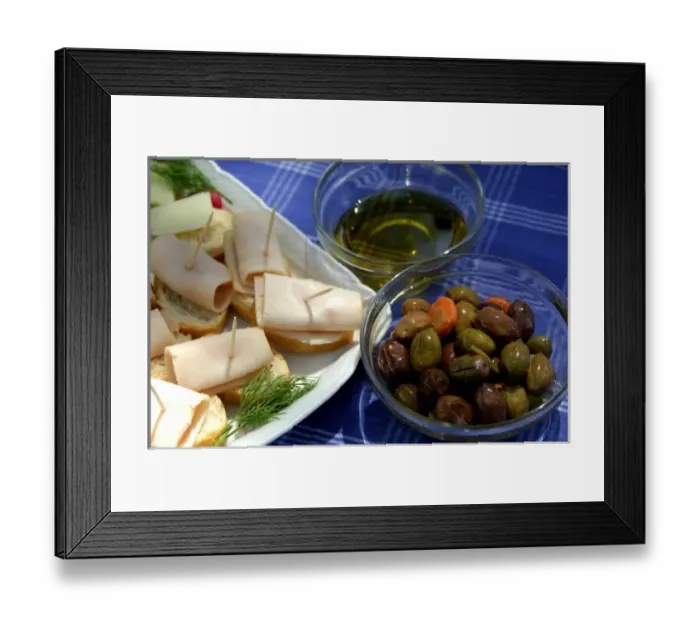 Framed Print : Europe, Greece, Katakolon aka Katakolo. Mercoury Winery, typical Greek snacks Framed Print : Europe, Greece, Katakolon aka Katakolo. Mercoury Winery, typical Greek snacks