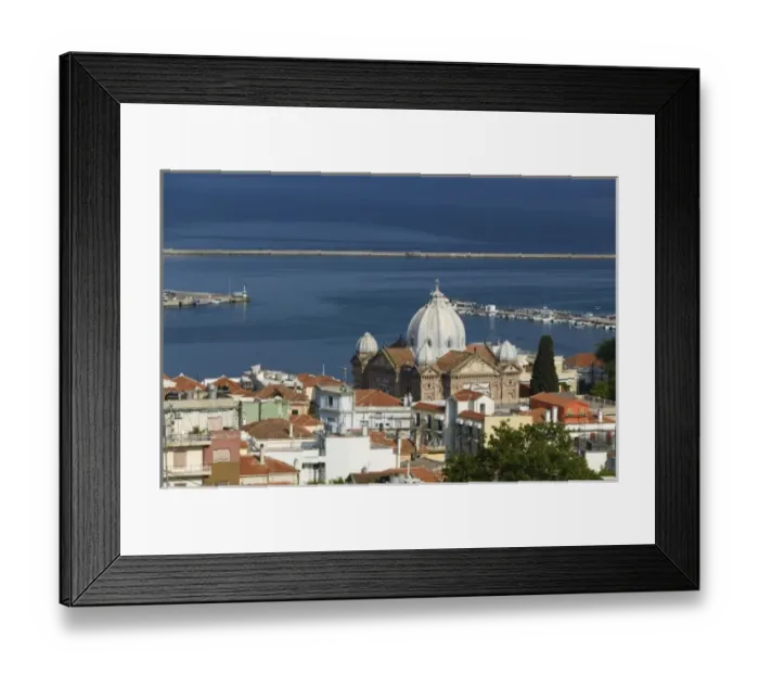 Framed Print : GREECE, Northeastern Aegean Islands, LESVOS (Mytilini), Mytilini Town: Church of Framed Print : GREECE, Northeastern Aegean Islands, LESVOS (Mytilini), Mytilini Town: Church of