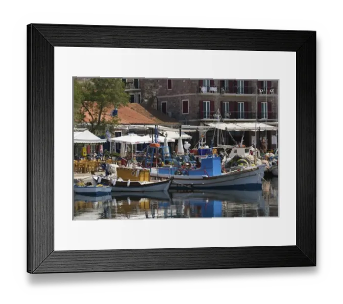 Framed Print : GREECE, Northeastern Aegean Islands, LESVOS (Mytilini), Mithymna (Molyvos): Fishing Framed Print : GREECE, Northeastern Aegean Islands, LESVOS (Mytilini), Mithymna (Molyvos): Fishing