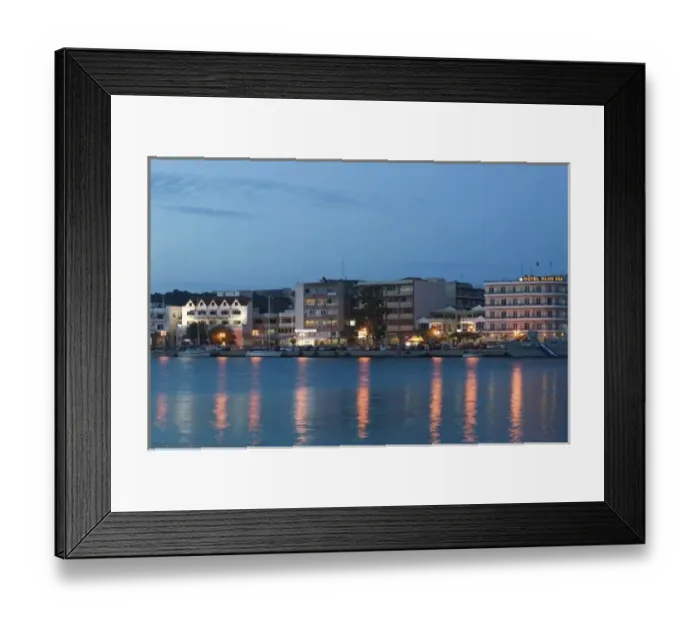 Framed Print : GREECE, Northeastern Aegean Islands, LESVOS (Mytilini), Mytilini Town: Waterfront Framed Print : GREECE, Northeastern Aegean Islands, LESVOS (Mytilini), Mytilini Town: Waterfront