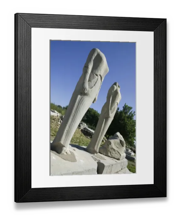 Framed Print : GREECE, Northeastern Aegean Islands, SAMOS, Ireo: The Ireon, Ruins of the Temple Framed Print : GREECE, Northeastern Aegean Islands, SAMOS, Ireo: The Ireon, Ruins of the Temple