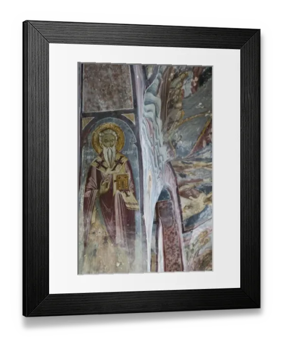 Framed Print : GREECE, Dodecanese Islands, PATMOS, Hora: Monastery of St. John the Theologian (12th Framed Print : GREECE, Dodecanese Islands, PATMOS, Hora: Monastery of St. John the Theologian (12th