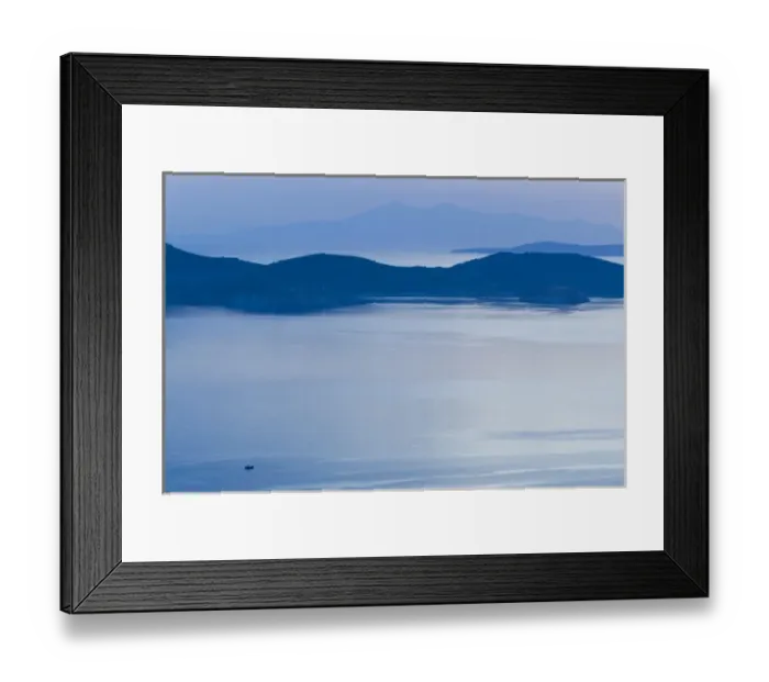 Framed Print : GREECE, Dodecanese Islands, PATMOS, Skala: Dawn View of Skala Bay Framed Print : GREECE, Dodecanese Islands, PATMOS, Skala: Dawn View of Skala Bay