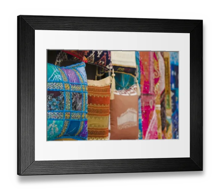 Framed Print : GREECE, Dodecanese Islands, RHODES, Rhodes Town: Rhodes Old Town, Fabrics and Pillows Framed Print : GREECE, Dodecanese Islands, RHODES, Rhodes Town: Rhodes Old Town, Fabrics and Pillows