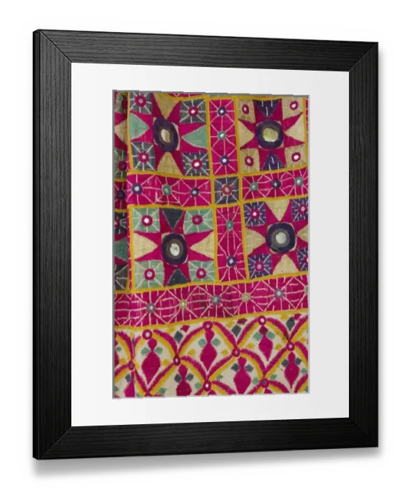 Framed Print : GREECE, CRETE, Lasithi Province, Kritsa: Souvenir Fabrics