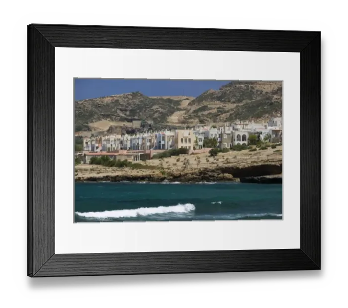 Framed Print : GREECE, CRETE, Lasithi Province, Dionissos Village: Resort Village on Sitia Bay Framed Print : GREECE, CRETE, Lasithi Province, Dionissos Village: Resort Village on Sitia Bay