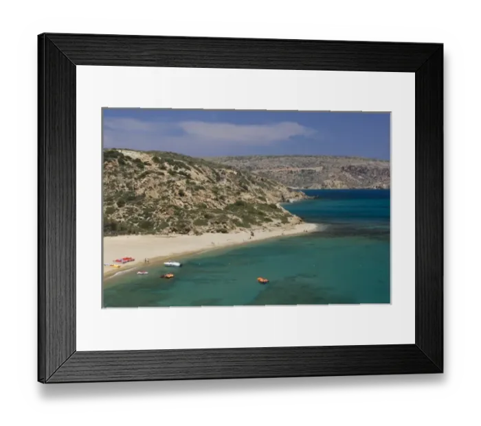Framed Print : GREECE, CRETE, Lasithi Province, Vai: Vai Beach with its Roman Era Palm Grove Framed Print : GREECE, CRETE, Lasithi Province, Vai: Vai Beach with its Roman Era Palm Grove