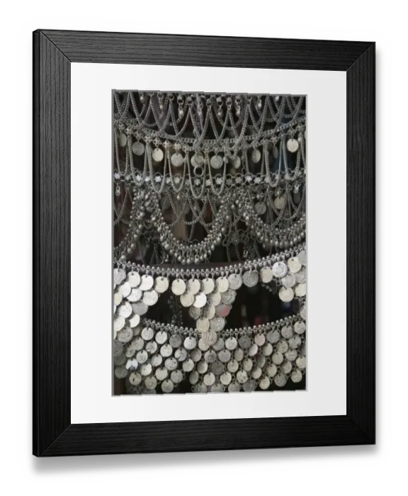 Framed Print : GREECE, CRETE, Hania Province, Hania: Metal Jewelry Framed Print : GREECE, CRETE, Hania Province, Hania: Metal Jewelry
