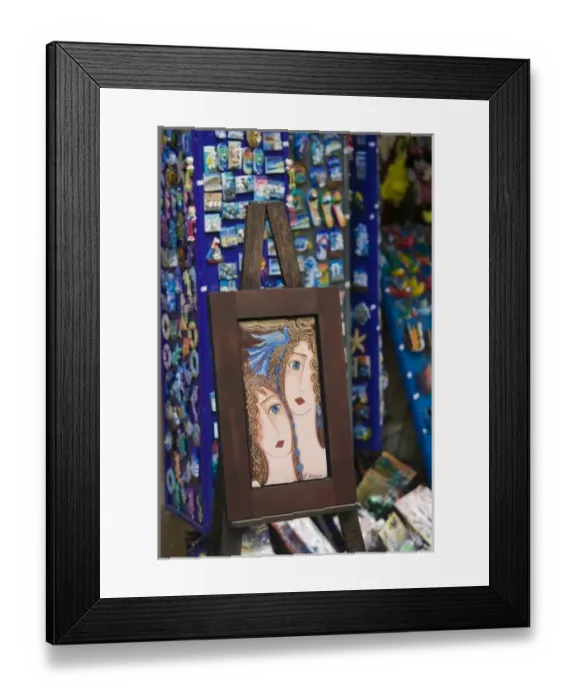 Framed Print : GREECE, CRETE, Hania Province, Hania: Local Art