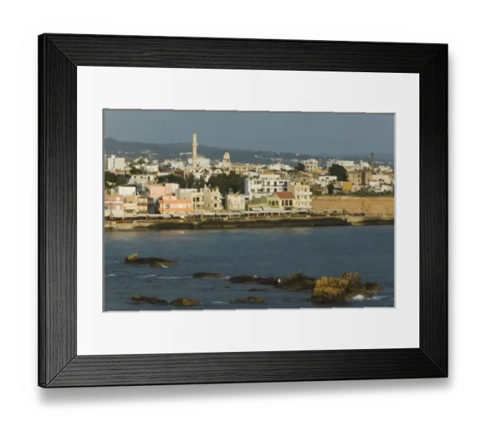 Framed Print : GREECE, CRETE, Hania Province, Hania: Venetian Port / Sunrise Framed Print : GREECE, CRETE, Hania Province, Hania: Venetian Port / Sunrise