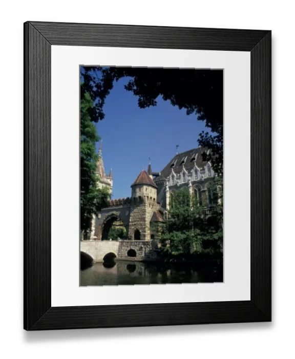 Framed Print : Hungary, Budapest. Vajdahunyad Castle Framed Print : Hungary, Budapest. Vajdahunyad Castle