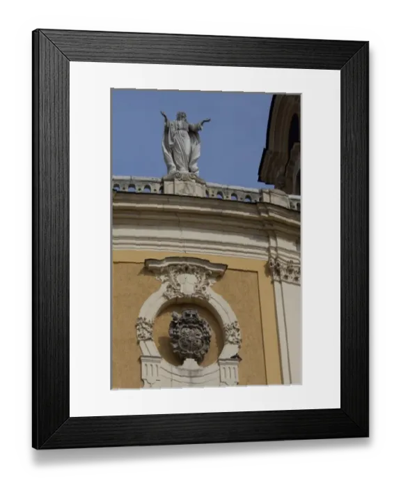 Framed Print : Hungary, Kalocsa. Historic baroque Kalocsa Cathedral, exterior Framed Print : Hungary, Kalocsa. Historic baroque Kalocsa Cathedral, exterior