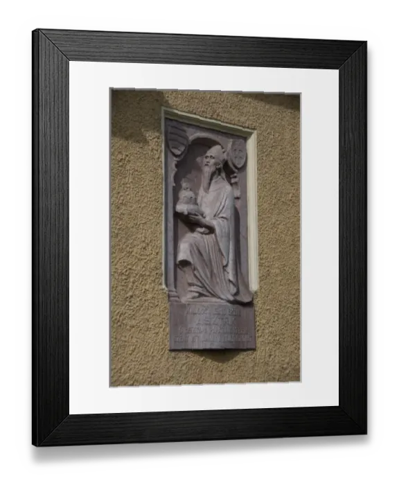 Framed Print : Hungary, Kalocsa. Historic baroque Kalocsa Cathedral, exterior detail