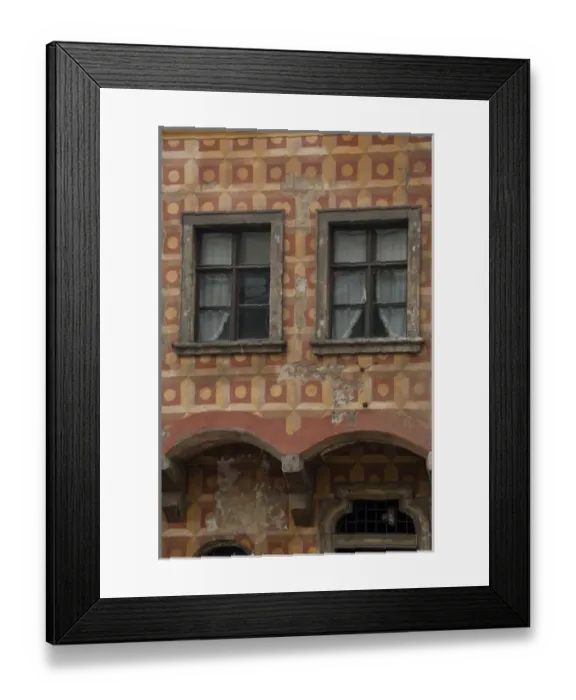 Framed Print : Hungary, Budapest. Buda, Castle Hill, oldest house in Budapest, 16th century
