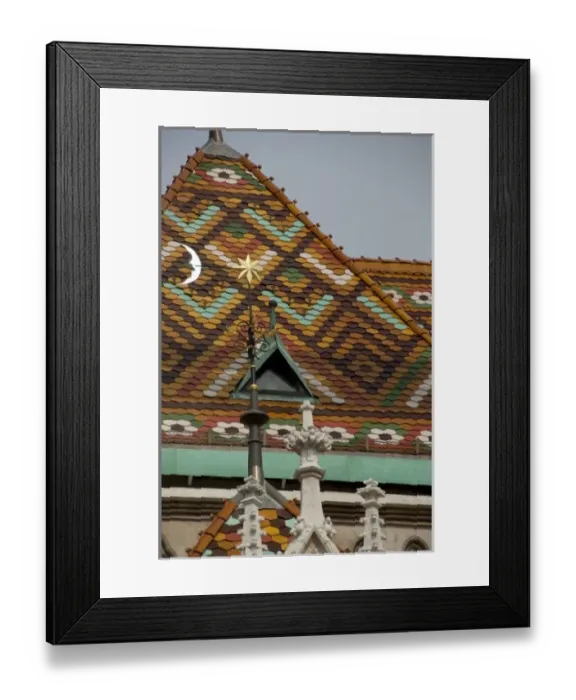 Framed Print : Hungary, Budapest, Buda. Castle Hill, St. Matthias church (aka St. Matthew or Coronation church) Framed Print : Hungary, Budapest, Buda. Castle Hill, St. Matthias church (aka St. Matthew or Coronation church)