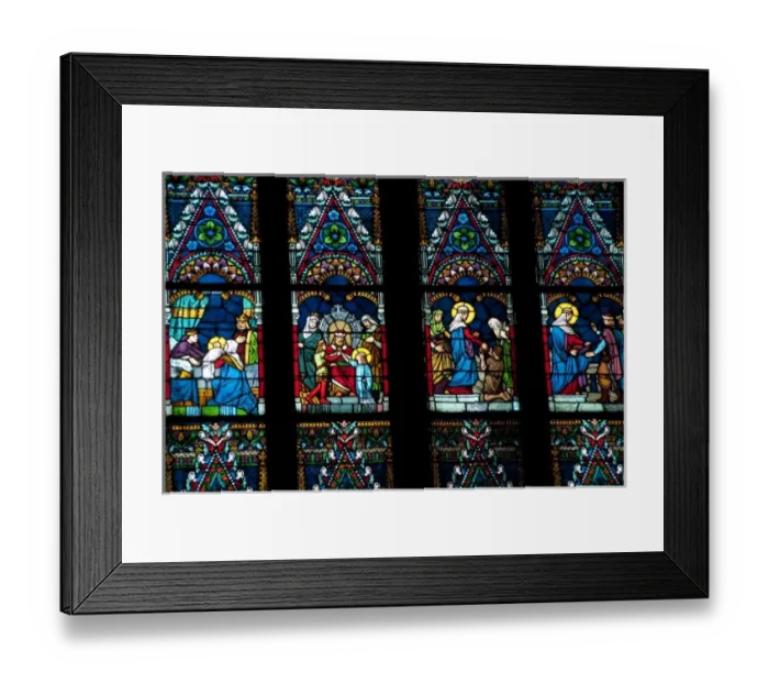 Framed Print : Hungary, Budapest, Buda. Castle Hill, Roman Catholic St. Matthias church (aka St